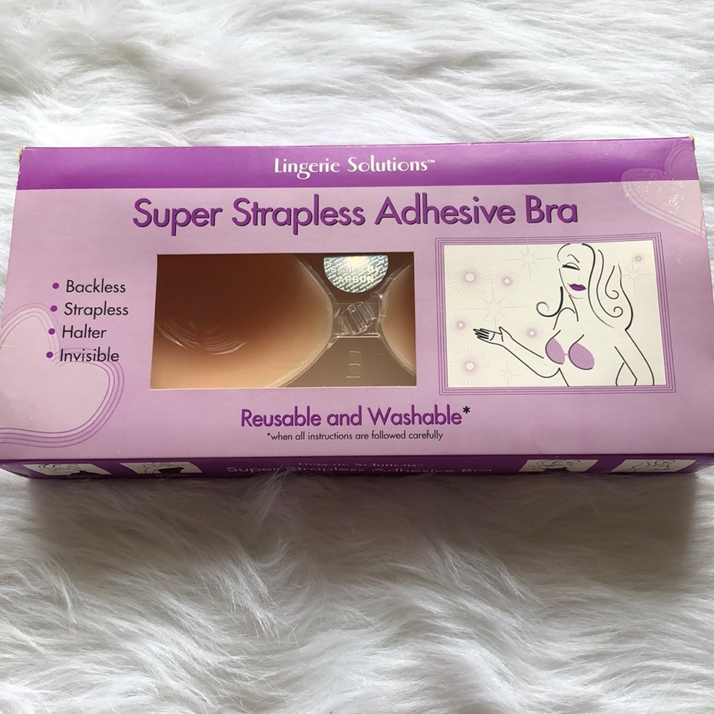 Lingerie Solutions Super Strapless Adhesive Bra B
